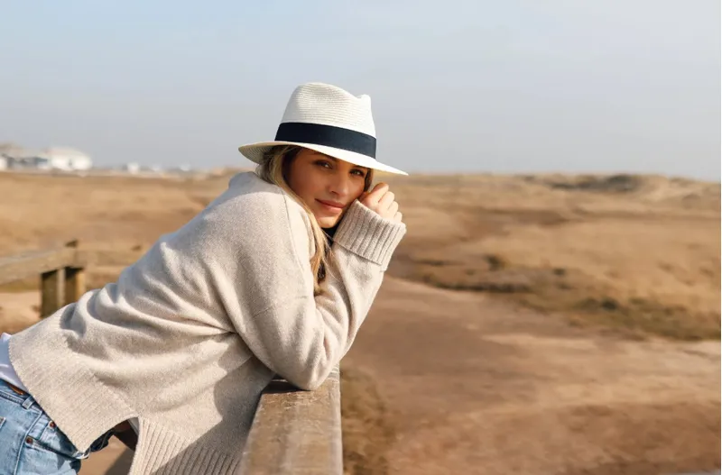 Hicks and Brown Orford Fedora Navy-2